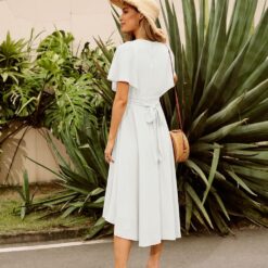 Robe Blanche Courte Mariage image 20 | Soirée Blanche