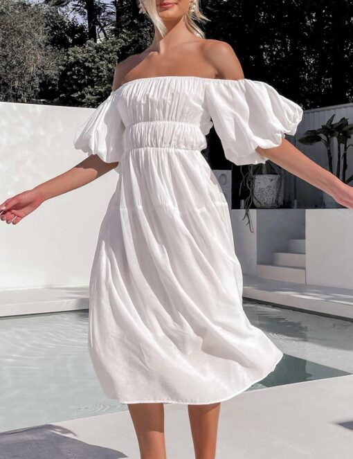 Robe Blanche Été – Image 5