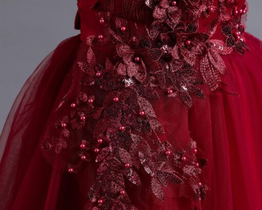 Robe De Mariée A Fleurs – Image 5