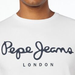 T-shirt d'origine Pepe Jeans à étirement N Homme image 12 | Soirée Blanche T-shirt d'origine Pepe Jeans à étirement N Homme image 11 | Soirée Blanche