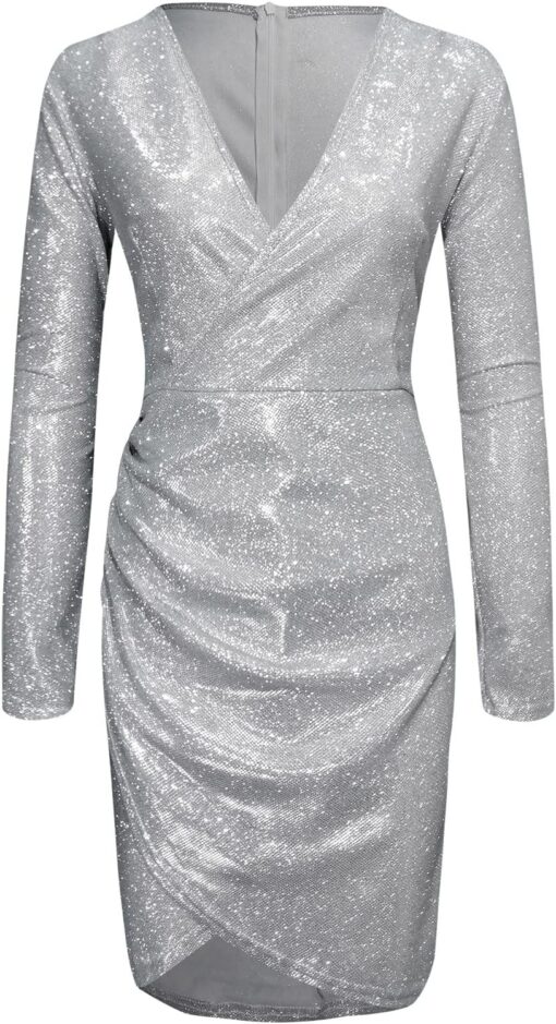 Robe Blanche Chic Courte – Image 6