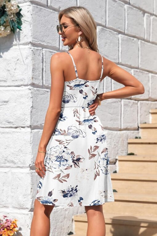 Robe Élégante d'Été avec Bretelles – Image 4