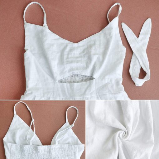 Robe Blanche Été – Image 6