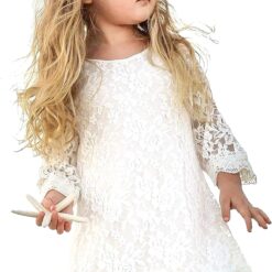 Robe Dentelle Blanche Fille image 12 | Soirée Blanche