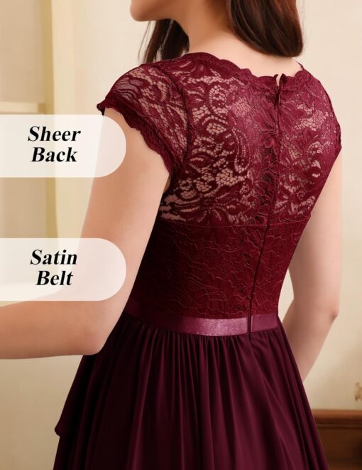 Robe De Mariage Moderne Blanche – Image 3