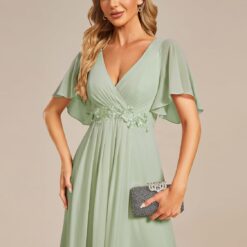 Robe De Mariée Courte Fluide Blanche image 14 | Soirée Blanche