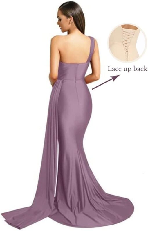 Robe de Mariée Sirène Sexy à double bretelles – Image 3