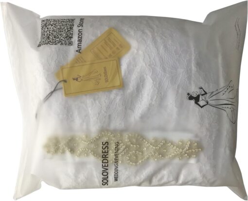 Robe de mariée Trompette à décolleté en V plongeant – Image 7