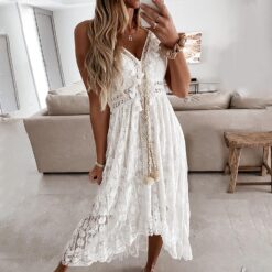 Robe De Mariée Simple Blanche image 15 | Soirée Blanche
