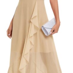 Robe de mariée A en dentelle simple avec jupe en mousseline de soie Robe de mariée A en dentelle simple avec jupe en mousseline de soie