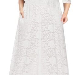 Robe De Mariée Dentelle Florale Grande Taille Robe De Mariée Dentelle Florale Grande Taille