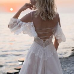 Robe De Mariée Vintage Sexy Blanche image 12 | Soirée Blanche