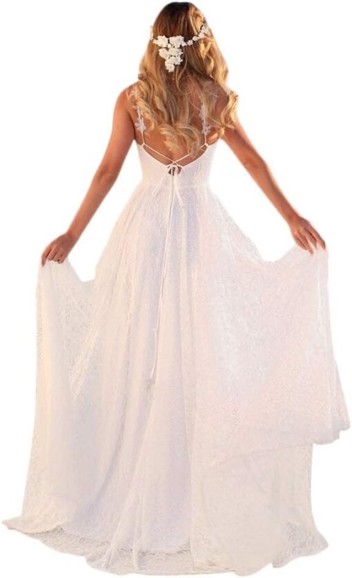 Robe De Mariée Epaulette En Tulle