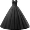 Robe De Mariée Noire Tulle