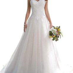 Robe De Mariée Princesse Dos Nu Et Col V Illusion Robe De Mariée Princesse Dos Nu Et Col V Illusion