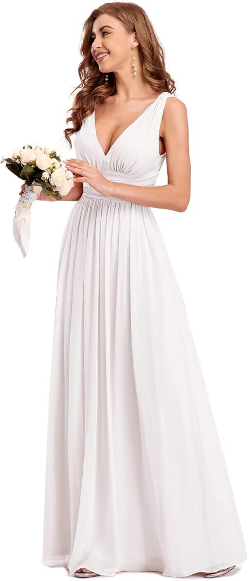 Longue Robe De Soirée Blanche