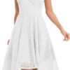 Mariage Civil Robe De Mariée Courte Blanche