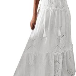Robe Bohème Blanche Longue Robe Bohème Blanche Longue