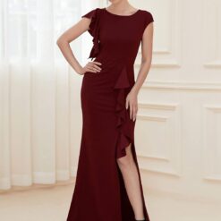 Robe De Mariée Sirène Fluide Blanche image 19 | Soirée Blanche Robe De Mariée Sirène Fluide Blanche image 18 | Soirée Blanche