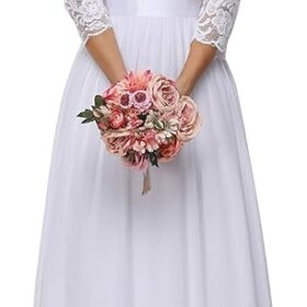 Robe De Mariée Haut Dentelle Blanche