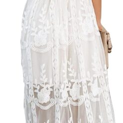 Robe de Mariée Bohème Manche Cloche Blanche image 17 | Soirée Blanche Robe de Mariée Bohème Manche Cloche Blanche image 16 | Soirée Blanche