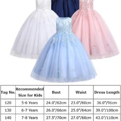 Robe de bal princesse avec dentelle florale et paillettes image 22 | Soirée Blanche Robe de bal princesse avec dentelle florale et paillettes image 21 | Soirée Blanche