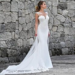 Robe de Mariée en Dentelle Lise Robe de Mariée en Dentelle Lise