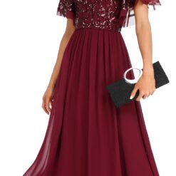 Robe de mariée romantique à corset en tulle et paillettes noires Robe de mariée romantique à corset en tulle et paillettes noires