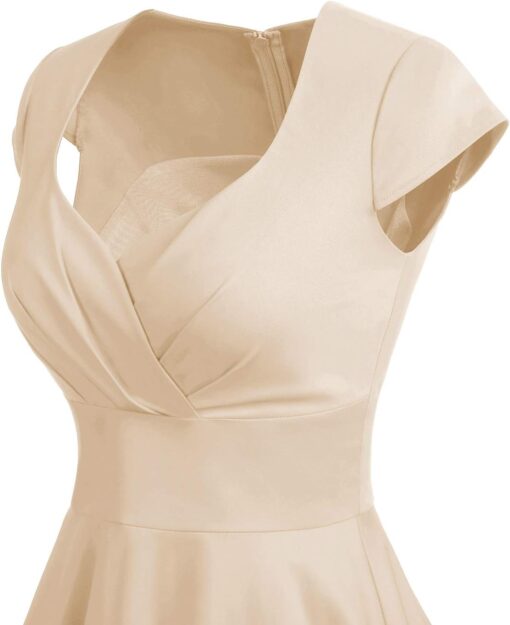 Robe De Mariée Courte Bustier – Image 6