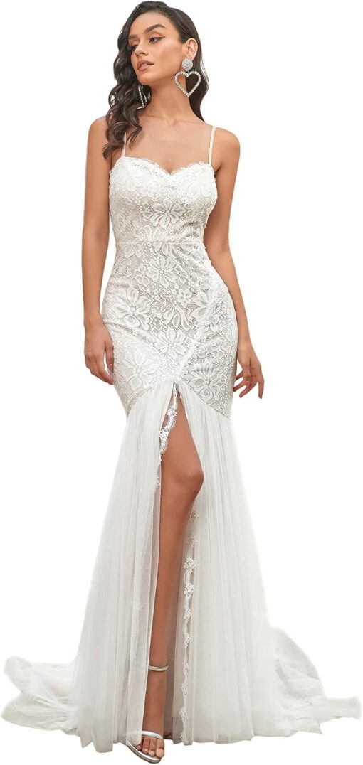 Robe De Mariée Sirène Pailleté