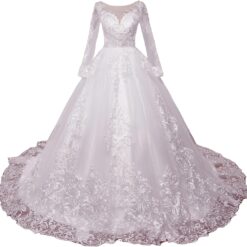 Robe De Mariée Dentelle Florale Fine Robe De Mariée Dentelle Florale Fine