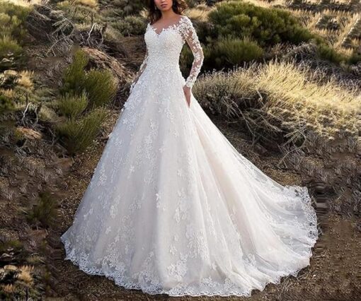 Robe De Mariée Princesse Drapée Et Originale