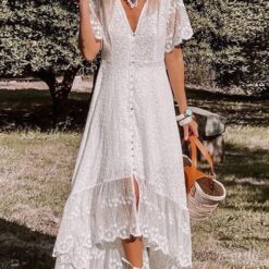 Robe de Mariée en Dentelle Sophia image 10 | Soirée Blanche