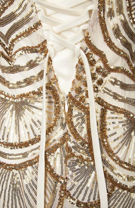 Robe De Mariée Sirène Sexy Ivoire – Image 7