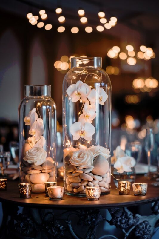 10 magnifiques centres de table de mariage de luxe dont vous tomberez amoureux