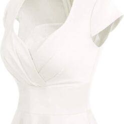 Robe Cocktail Blanche Courte image 16 | Soirée Blanche