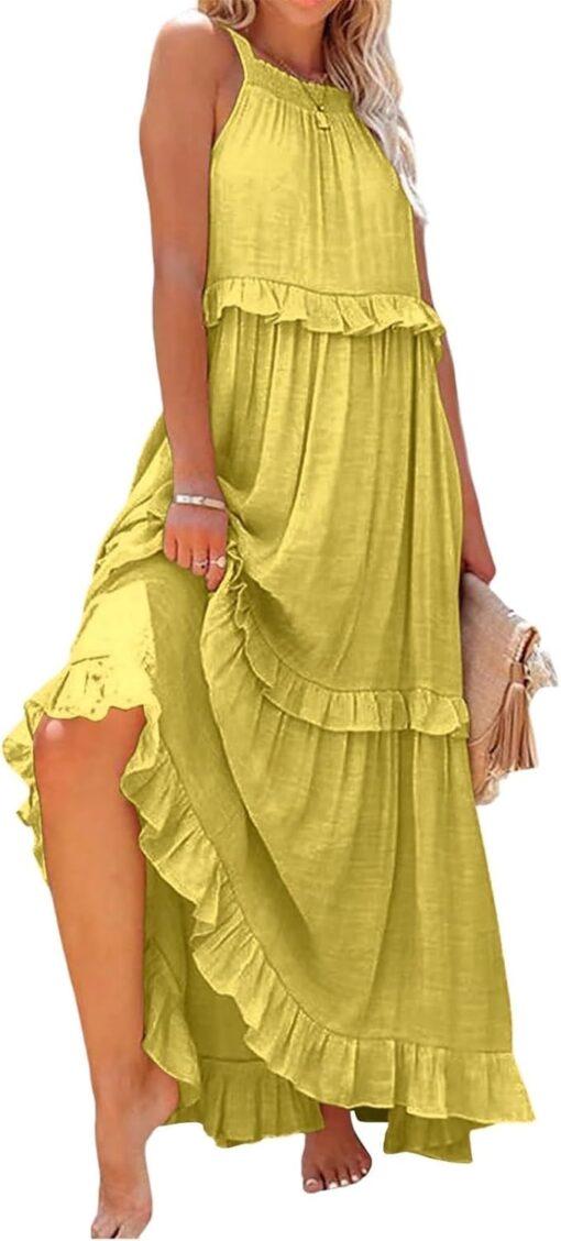 Robe Blanche Boheme Courte – Image 9