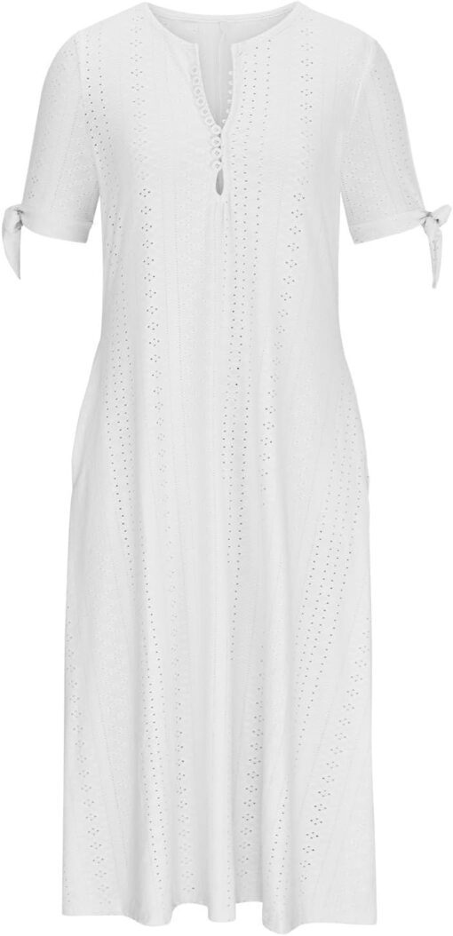Robe Blanche Boheme Pas Cher – Image 5