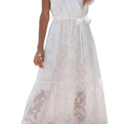 Robe Blanche Boheme Femme image 14 | Soirée Blanche