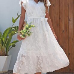Robe Blanche Boheme Femme image 18 | Soirée Blanche