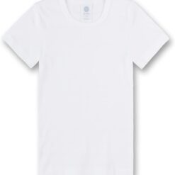 T-Shirt Unisexe pour Garçons et Filles en Coton Blanc T-Shirt Unisexe pour Garçons et Filles en Coton Blanc