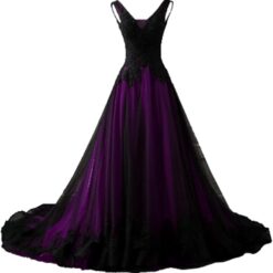 Robe De Mariée Blanche Et Violet Robe De Mariée Blanche Et Violet