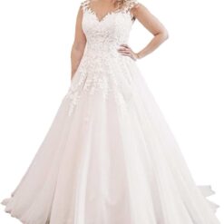 Robe De Mariée Grande Taille Perles Robe De Mariée Grande Taille Perles