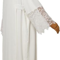 Robe Longue Blanche Dentelle image 18 | Soirée Blanche