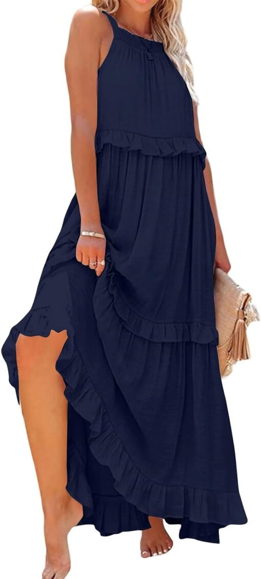 Robe Blanche Boheme Manches Longues – Image 4