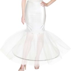 Robe De Mariée Sirène Blanc Robe De Mariée Sirène Blanc