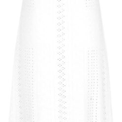 Robe Droite En Dentelle Blanche image 13 | Soirée Blanche