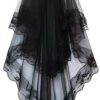 Voile de Mariée Long A Dentelle