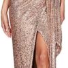 Robe De Mariée Champagne A Paillettes