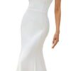 Robe De Mariée Sirène Vintage Blanche